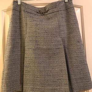 Ann Taylor Blue and grey ‘tweed’ skirt